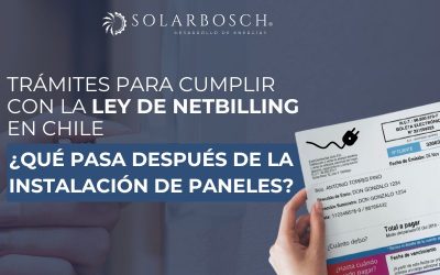 Trámites para Cumplir con la Ley de Netbilling en Chile después de la Instalación de Paneles Solares