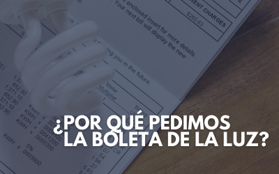 ¿Por qué pedimos la boleta de luz cuando cotizamos paneles solares?